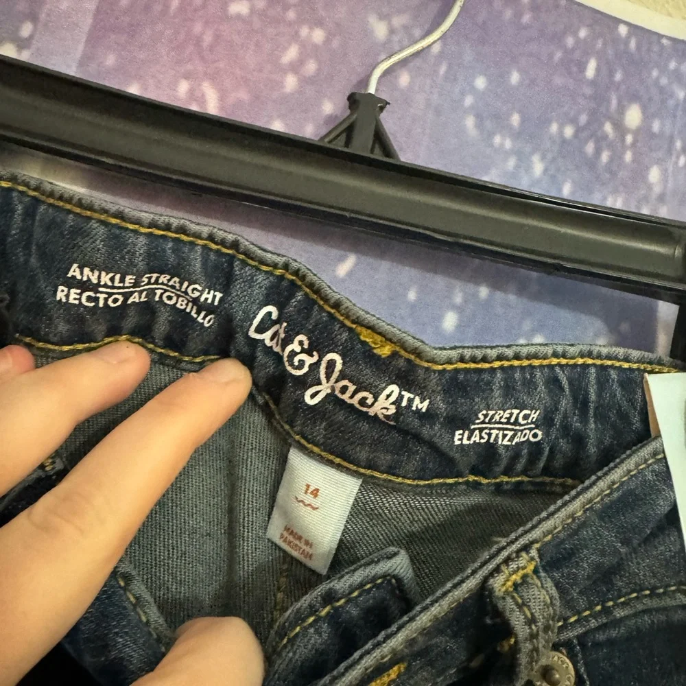 New girls ankle straight cat & Jack jeans 🛍